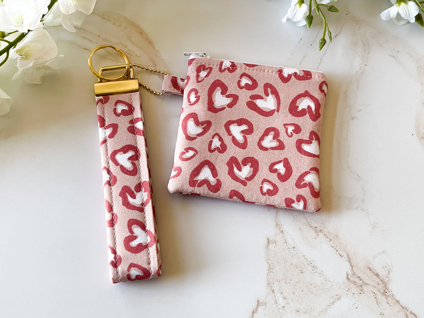 Wild Hearts Wristlet Keychain – Sweet & Wild Collection (Classic or Mini Size)