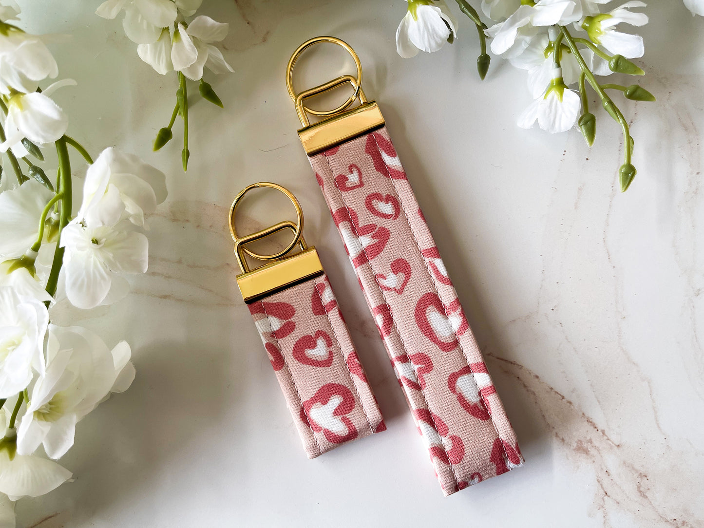 Wild Hearts Wristlet Keychain – Sweet & Wild Collection (Classic or Mini Size)