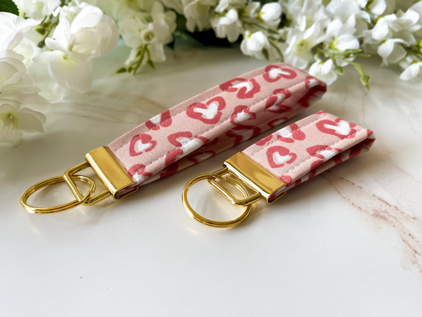 Wild Hearts Wristlet Keychain – Sweet & Wild Collection (Classic or Mini Size)