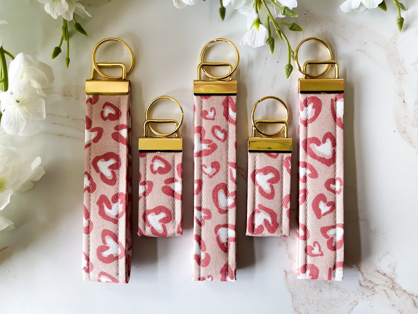 Wild Hearts Wristlet Keychain – Sweet & Wild Collection (Classic or Mini Size)