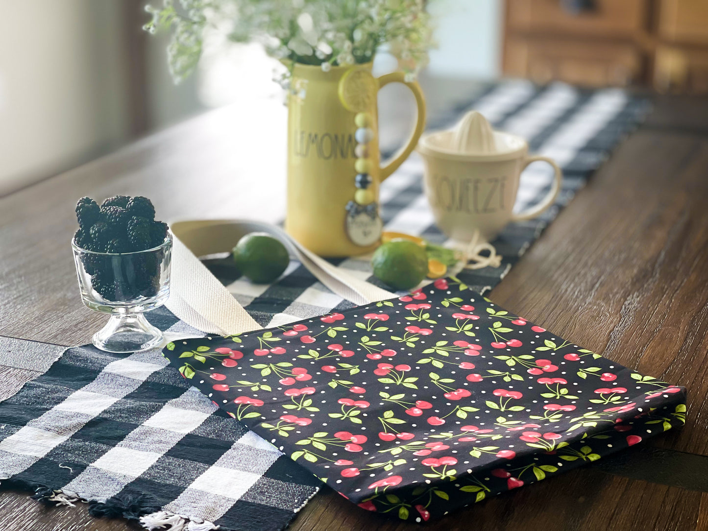 Cherry on Top Simple Tote