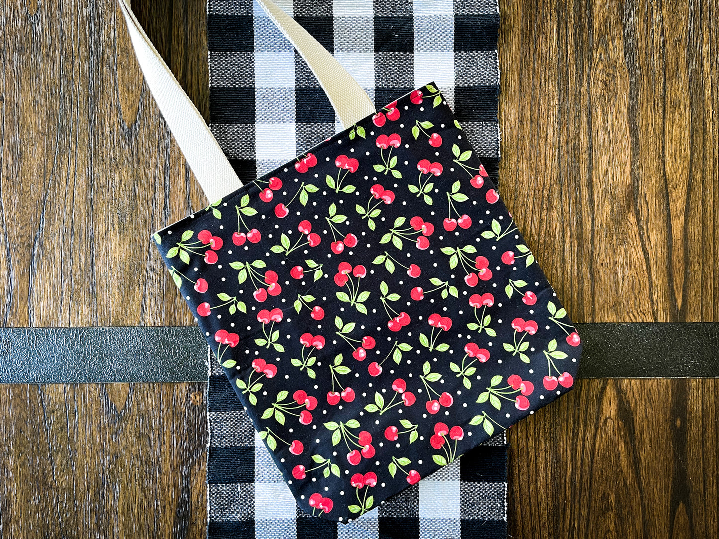 Cherry on Top Simple Tote