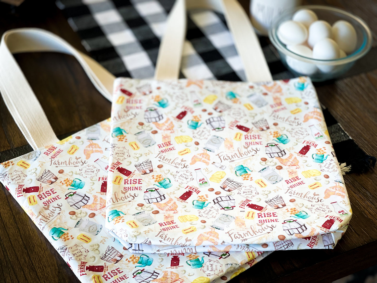 Farmhouse Simple Tote