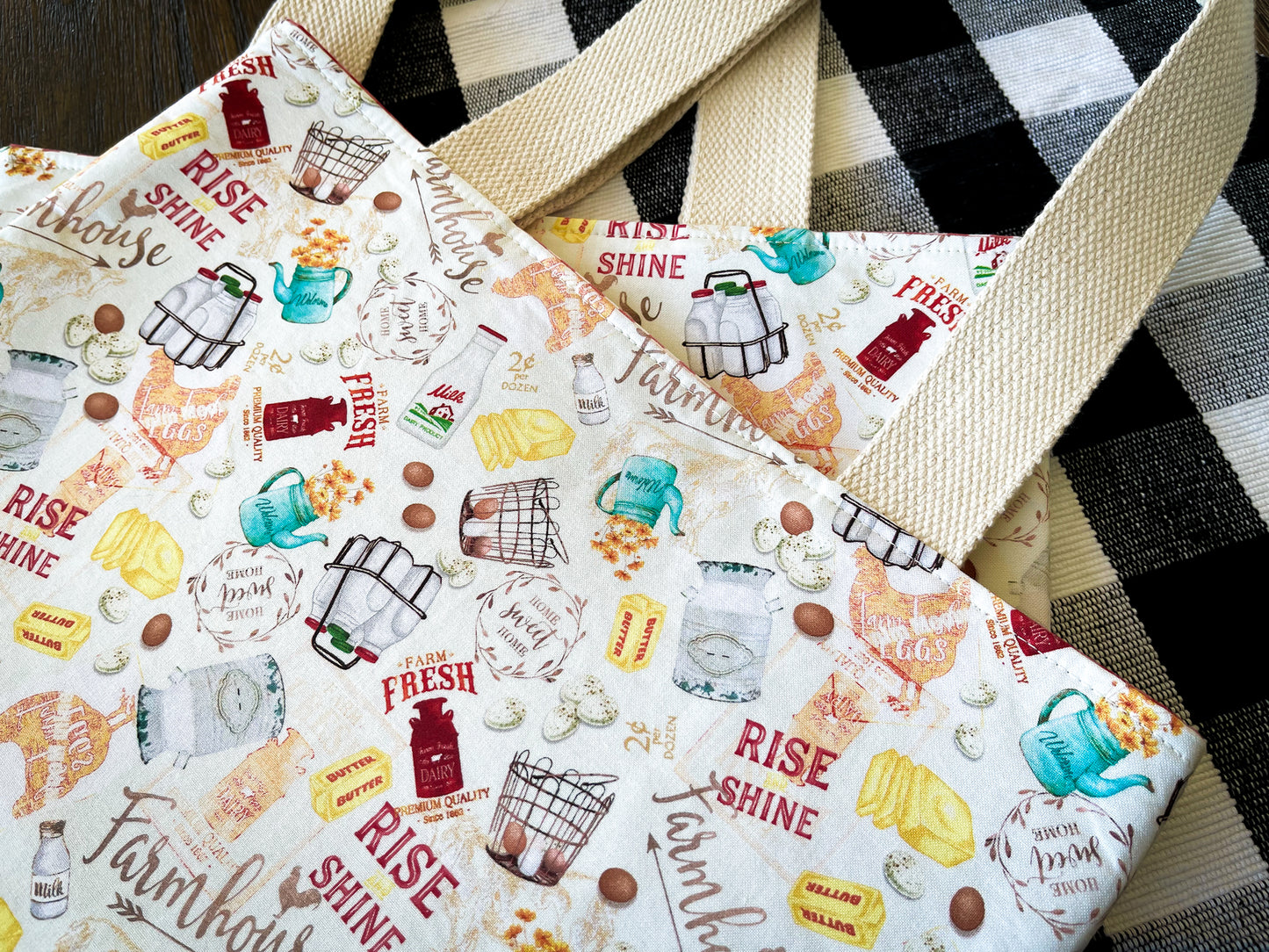 Farmhouse Simple Tote