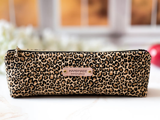 Cheetah Pencil Pouch
