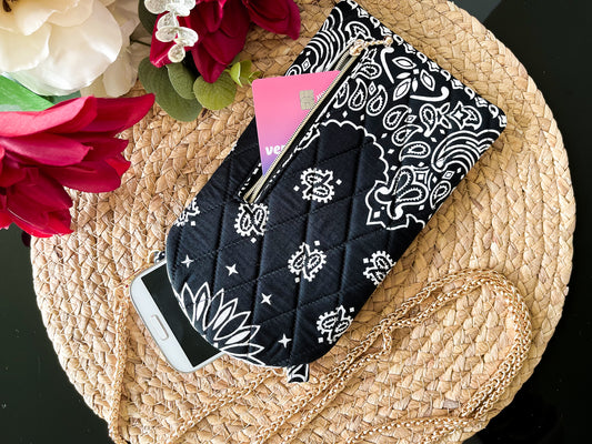 Crossbody Phone Sling with Chain Strap β The Diplomat
