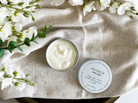 Sea Salt & Orchid Whipped Oat Hand Cream
