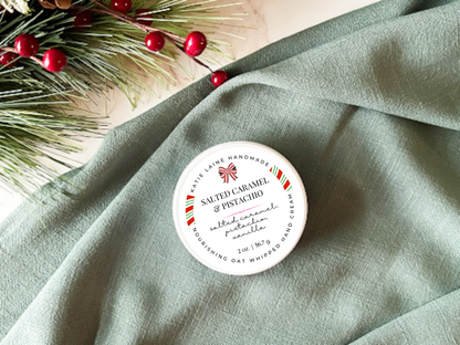 Salted Caramel & Pistachio Whipped Oat Hand Cream