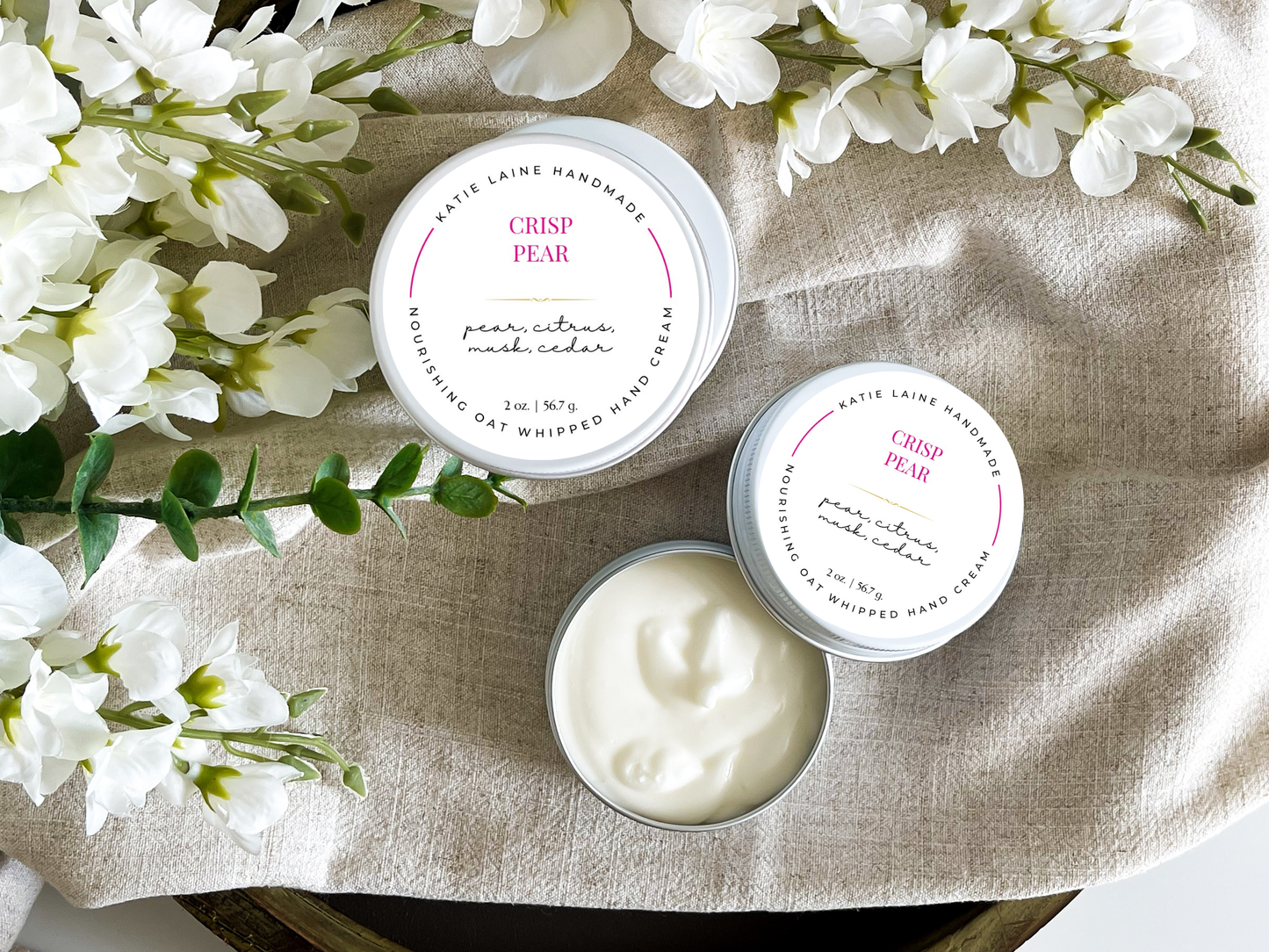Crisp Pear Whipped Oat Hand Cream