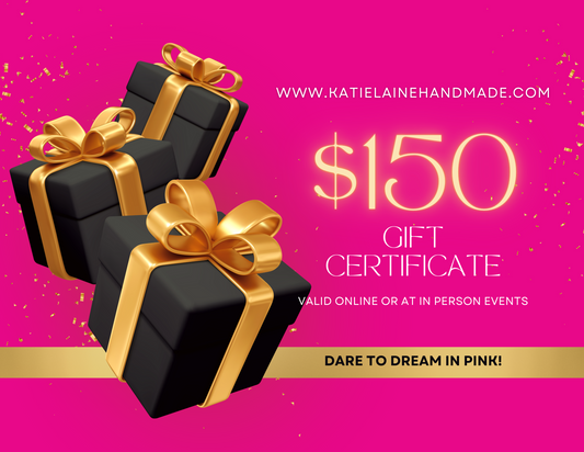 Katie Laine Handmade Gift Card