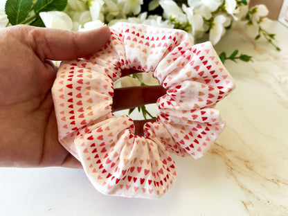 Mini Hearts Scrunchie – Sweet & Wild Collection Hair Accessory