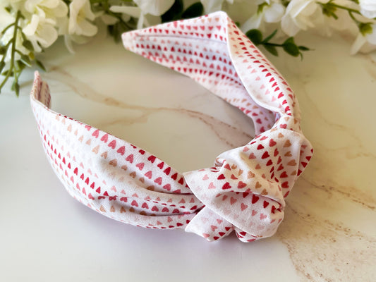 Mini Hearts Knot Headband – Sweet & Wild Collection Hair Accessory