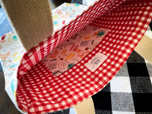 Farmhouse Simple Tote