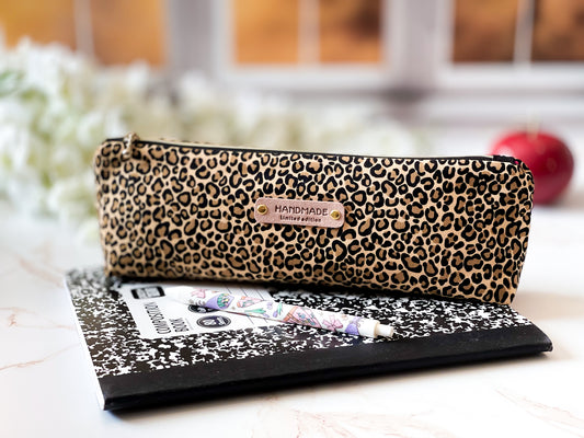 Cheetah Pencil Pouch