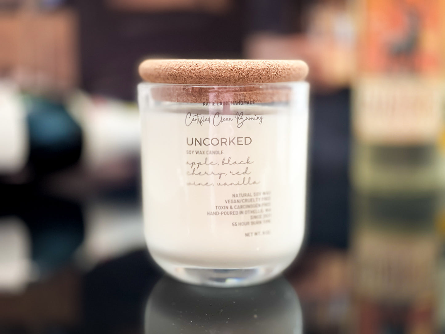 Uncorked Soy Wax Candle