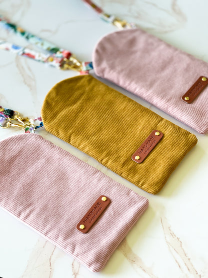 Mustard Corduroy Phone Sling | The Corduroy Collection