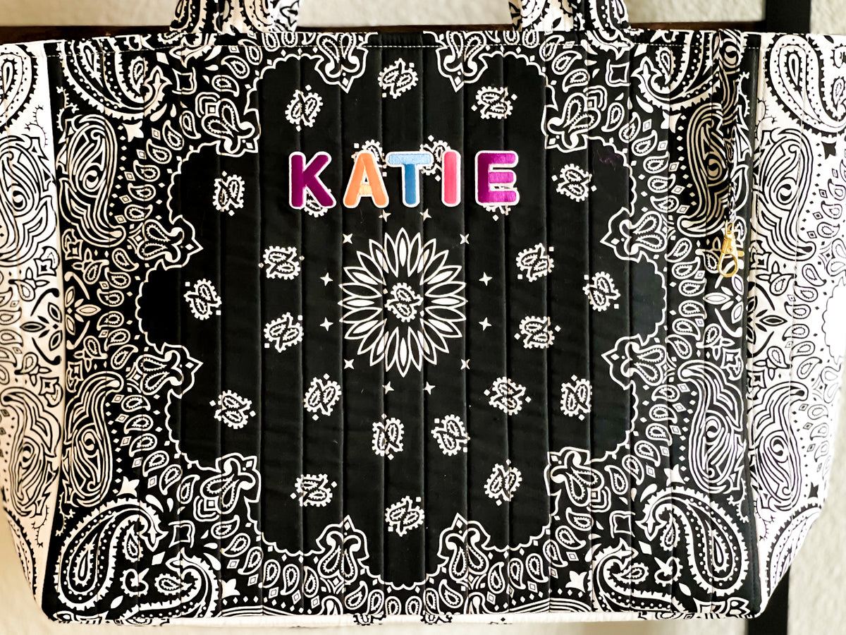 Large Quilted Tote — The Diplomat