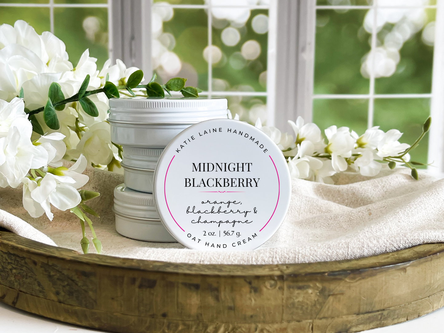 Midnight Blackberry Hand Cream – Whipped Oat Lotion for Smooth, Nourished Skin