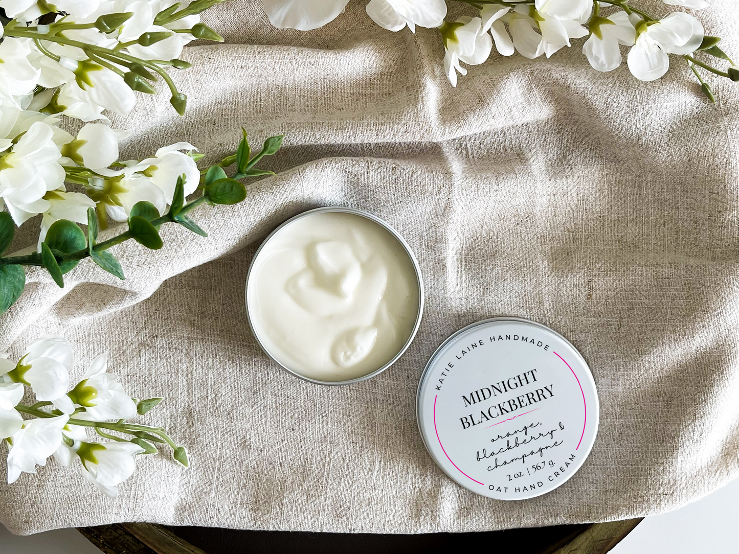 Midnight Blackberry Hand Cream – Whipped Oat Lotion for Smooth, Nourished Skin