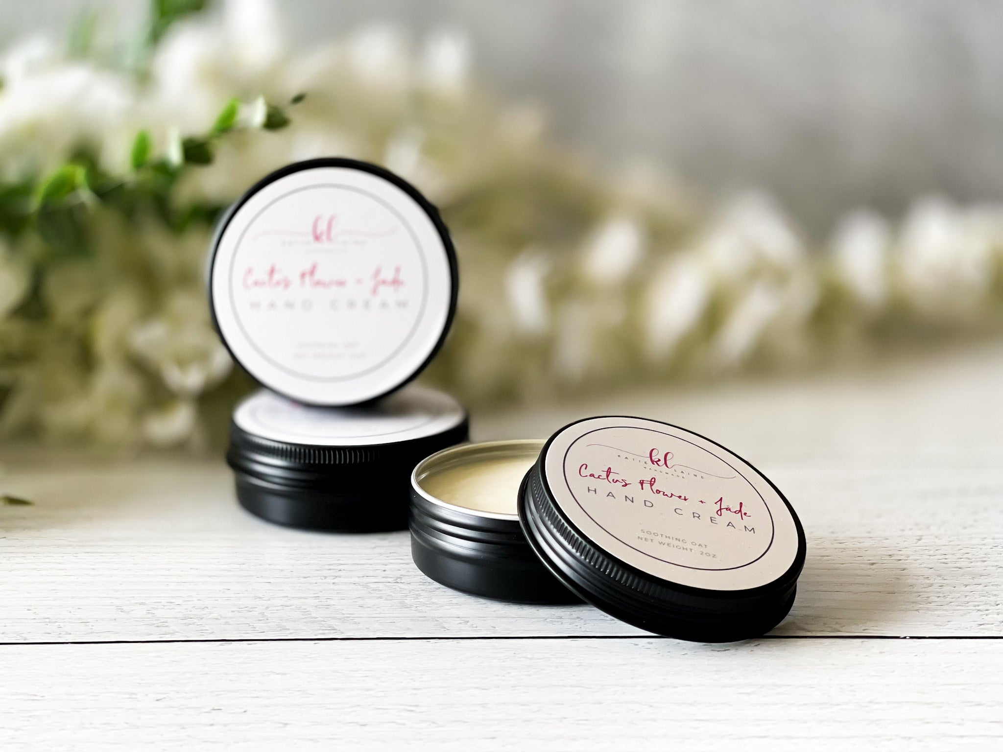 フェイスクリーム Tskts Cactus Flower & Jade Whipped Oat Hand Cream – Katie Laine Handmade