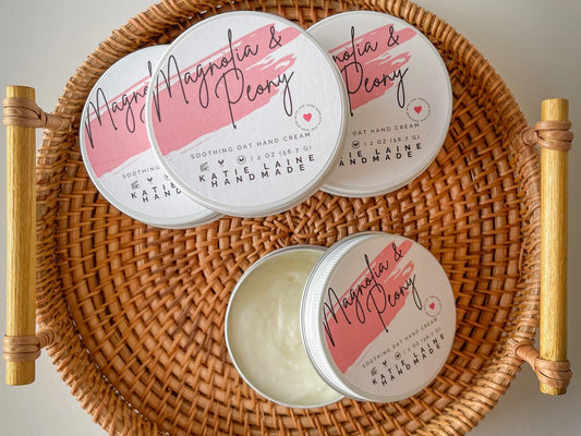 Magnolia & Peony Whipped Oat Hand Cream